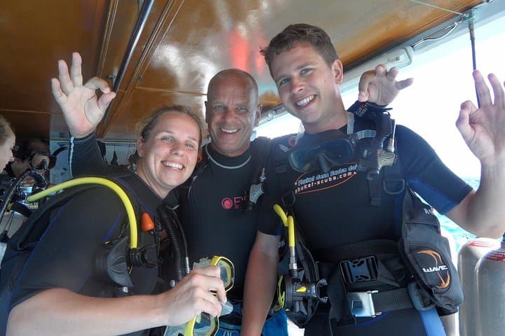 Private Racha Yai & Racha Noi Day Dive from Phuket — 3 Guided Dives with Lunch
