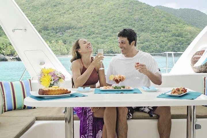 Private Luxury Sunset Champagne Cruise St Thomas & St John photo 4