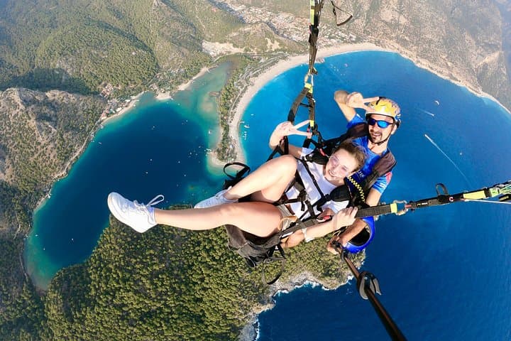 Tandem Paragliding Over Oludeniz Blue Lagoon — Babadağ Flights Above the Turquoise Sea photo 2