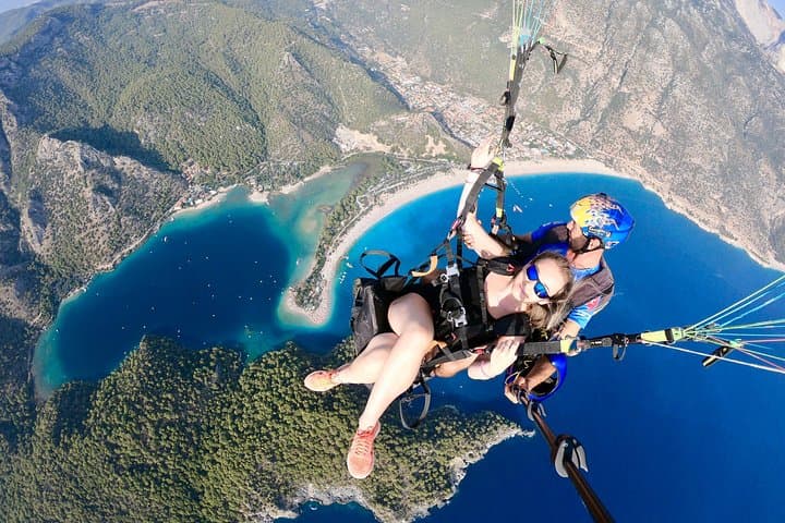 Float Above Ölüdeniz: Tandem Paragliding from Kaş Over the Blue Lagoon