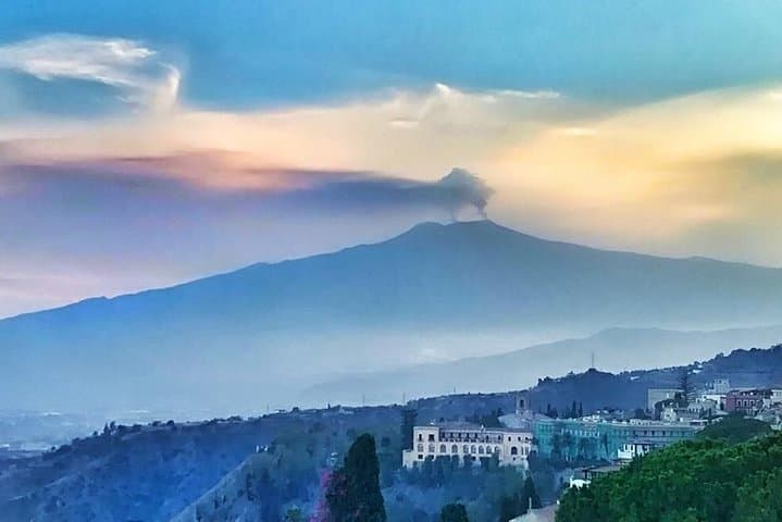 Between Sky and Fire: Mt Etna, Taormina & Winery Day Tour