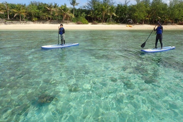 Tumon Bay SUP Lesson and Guided Scuba: Beginner-Friendly Reef Adventure photo 5