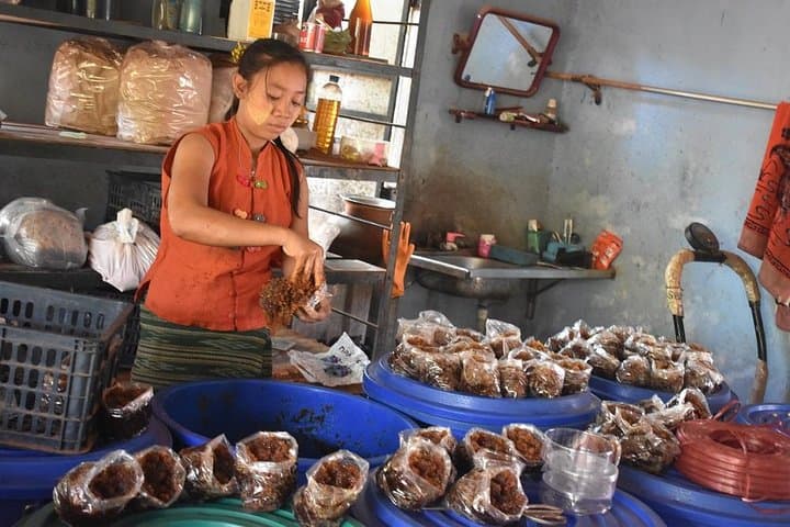 Bike the Old Dhammazedi Road: Village Life, Weavers & Country Lunch Near Yangon photo 4