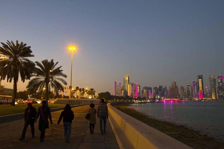 Sunset Dhow Cruise and Corniche Walk in Doha — Skyline Cruise on the Arabian Gulf photo 1