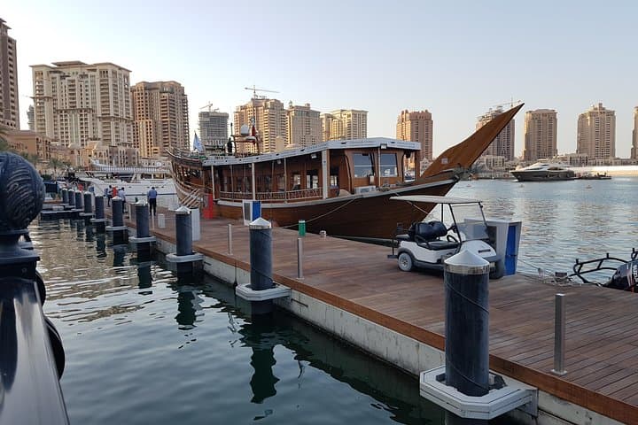 Sunset Dhow Cruise and Corniche Walk in Doha — Skyline Cruise on the Arabian Gulf photo 2