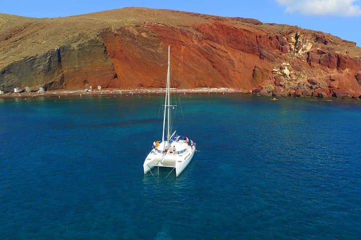 Santorini Full-Day Private Catamaran Cruise: Caldera, Volcano & Hot Springs photo 4