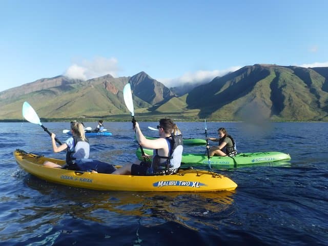 Maui Makena Kayak, Snorkel & Surf Package — Turtles, Reefs & Beginner Surf Lessons photo 3