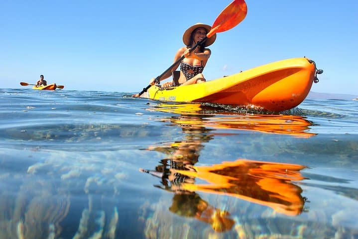 Maui Makena Kayak, Snorkel & Surf Package — Turtles, Reefs & Beginner Surf Lessons photo 2