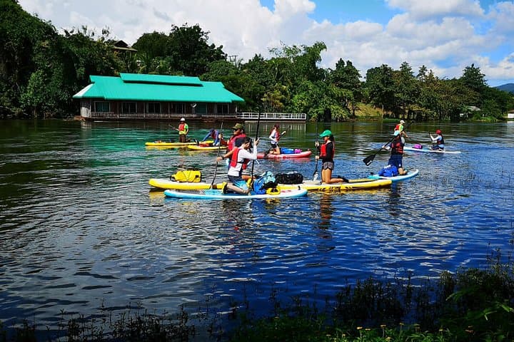 Morning SUP on the River Kwai: Beginner Paddleboarding in Kanchanaburi photo 3