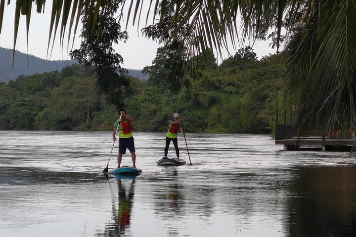 Morning SUP on the River Kwai: Beginner Paddleboarding in Kanchanaburi photo 4