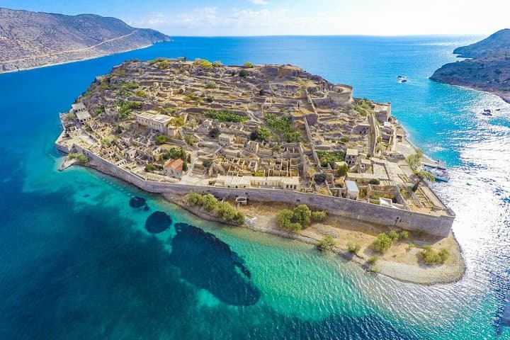 Spinalonga, Elounda & Agios Nikolaos Day Cruise with BBQ from Heraklion