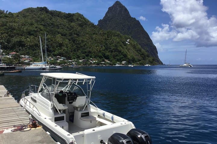 Private St. Lucia Speedboat: Mud Baths, Waterfall Massage & Sugar Beach Snorkel photo 6