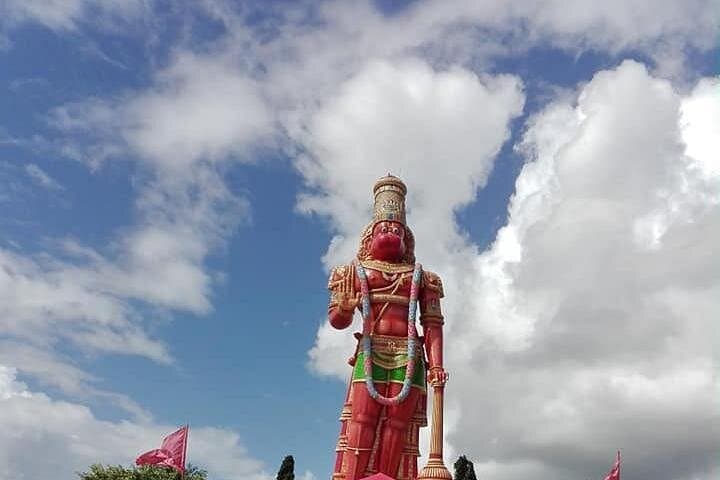 Port of Spain to Temple in the Sea: Chaguanas Market, Hanuman Murti & East Indian Lunch