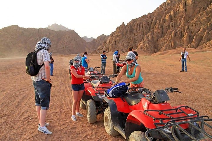 Sunset Quad Biking & Bedouin Dinner in Sharm El Sheikh Desert photo 2