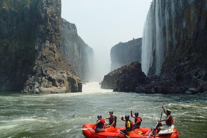 Zambezi River White-Water Rafting from Victoria Falls — 6-Hour Class IV–V Adventure