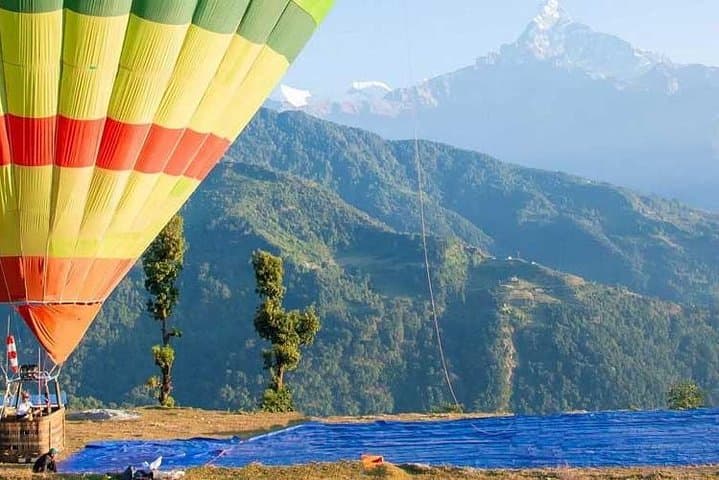 Sunrise Hot Air Balloon Ride Over Pokhara's Annapurna Views photo 3