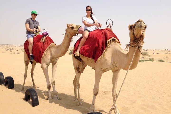 Dubai VIP Desert Safari: Red Dunes Dune Bashing, Sandboarding & BBQ Camp photo 2