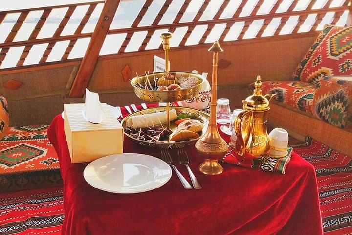 Sunset Abra Ride with Emirati High Tea on Dubai Canal — Burj Khalifa & Imagine Fountain Views photo 3