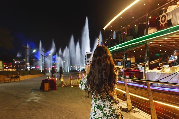 Dubai Luxury Canal Dinner Cruise: Glass-Enclosed Dhow on the Dubai Water Canal photo 4