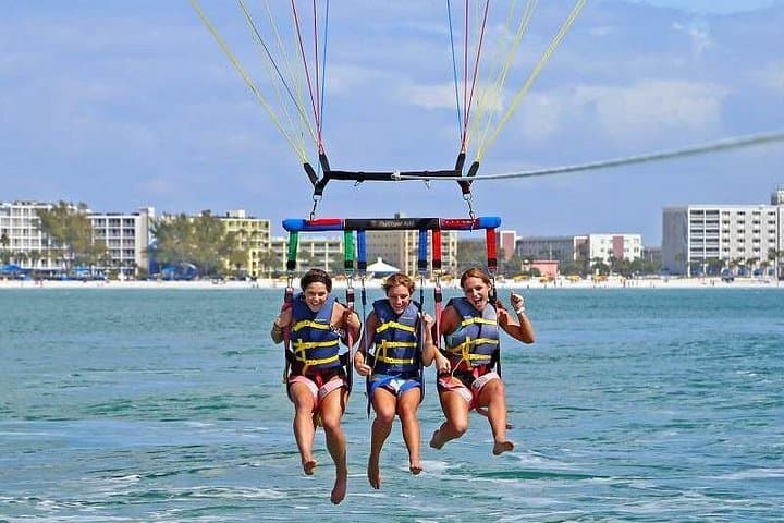 Hurghada Parasailing Over the Red Sea: 50–60m Tandem Flights (7–10 min) photo 4