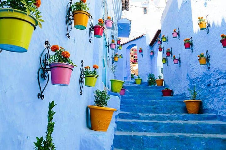 Fez to Chefchaouen Day Trip: Blue Medina Walks & Rif Mountain Views photo 1