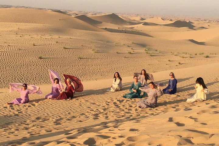 Dubai Desert Safari with BBQ Dinner: Sunset Dune Bashing & Cultural Camp Experience photo 3