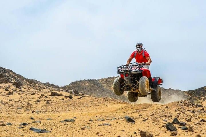 Sharm El Sheikh Sunset Desert Quad Biking, Bedouin Show & Dinner