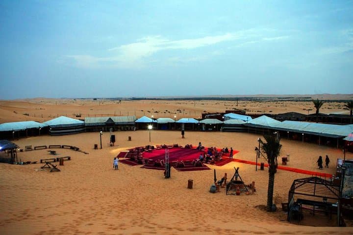Dubai Evening Desert Safari: Dune Bashing, Camel Ride & Sunset BBQ Experience photo 4