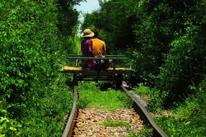Battambang Full-Day: Bamboo Train, Wat Banan, Killing Caves & Bat Sunset from Siem Reap photo 1