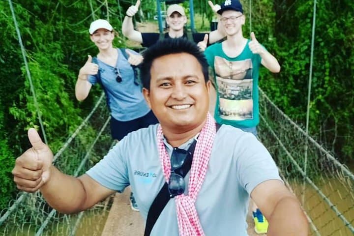 Battambang Full-Day: Bamboo Train, Wat Banan, Killing Caves & Bat Sunset from Siem Reap photo 2