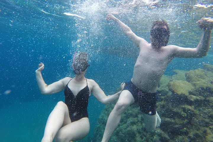 Swim and Snorkel the Kallithea Caves: Shared Boat Tour from Rhodes photo 3