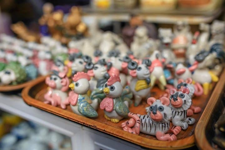 Motorbike to Bat Trang Pottery Village: Hands-On Ceramic Workshop from Hanoi photo 2