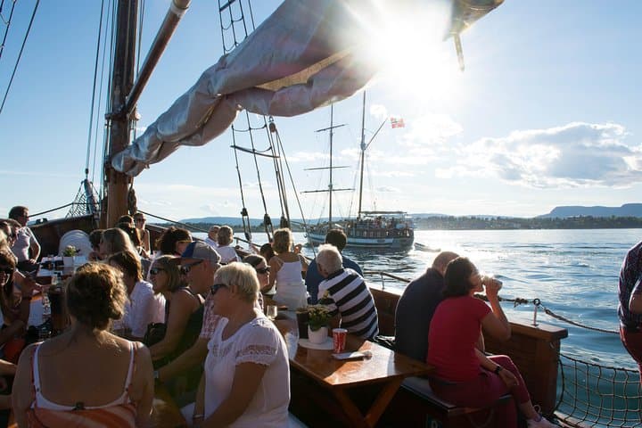 Oslo Fjord Evening Cruise: Sailing Ship Shrimp Buffet on the Oslo Waterfront photo 2