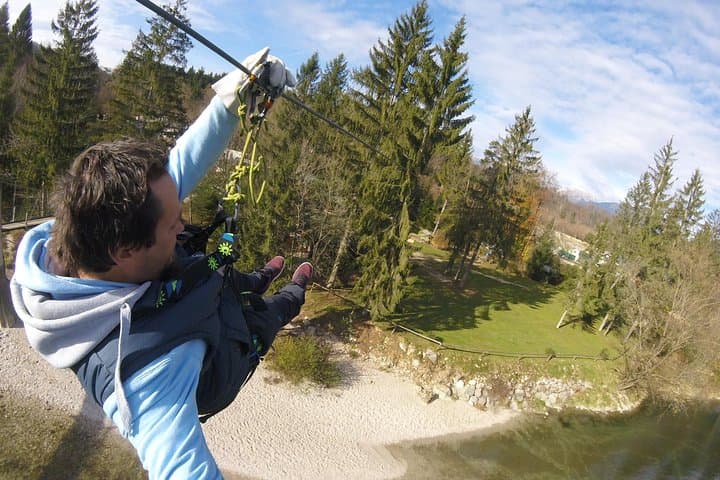 13 km Rafting and 2x250m Zipline Over the Sava — Bled Adventure Guide photo 2