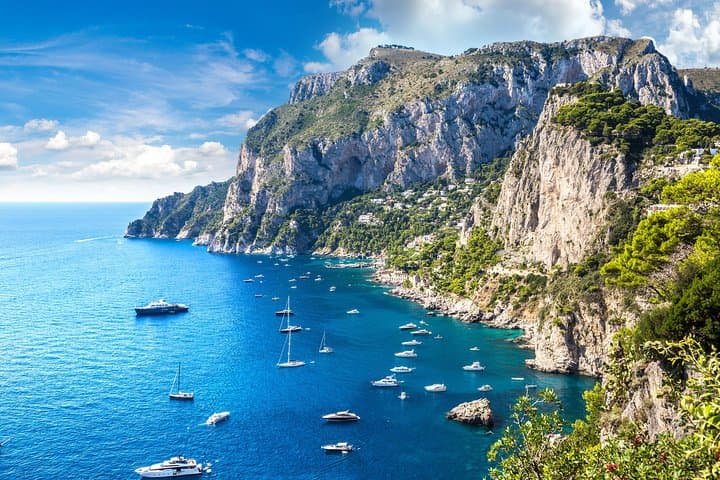 Private Boat from Salerno to Capri — Blue Grotto, Faraglioni & Swim Stops photo 6