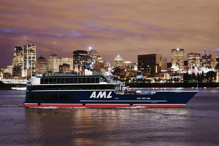 Montreal Sunset Gourmet Dinner Cruise on the St. Lawrence — DJ & Dancing Aboard