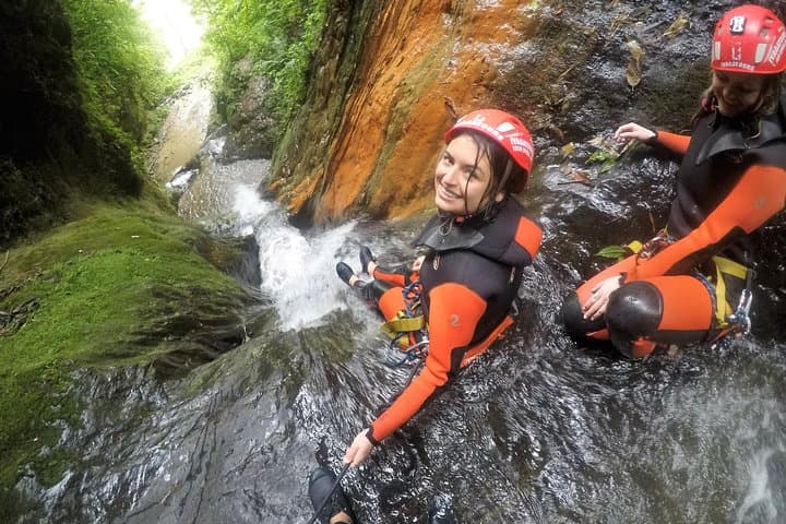 Rio Blanco Canyoning in Baños — Guided Waterfall Descent Adventure