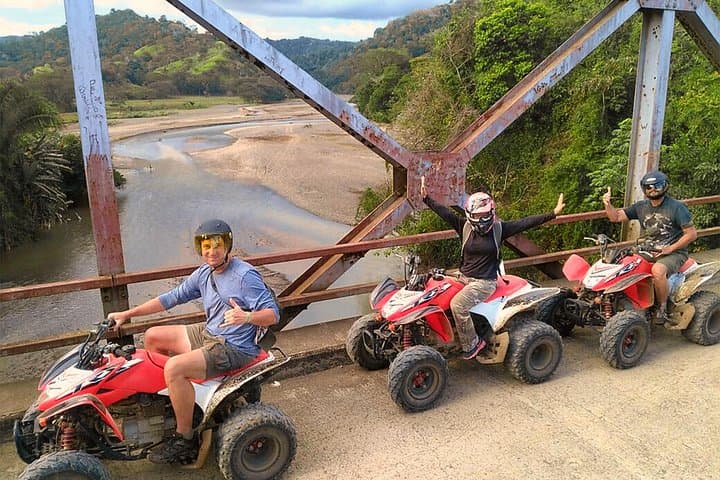 ATV Waterfall Tour from Jaco — 3-Hour Off-Road Ride to a Swimmable Pool photo 3