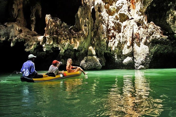 Phang Nga Bay Sea Cave Canoeing & James Bond Island Day Tour from Phuket