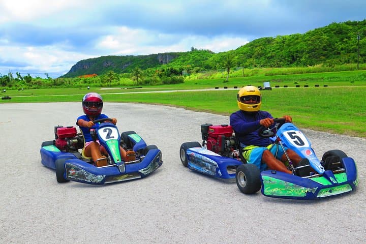 Race the FK9: Micronesia's Largest Go-Kart Track on Saipan