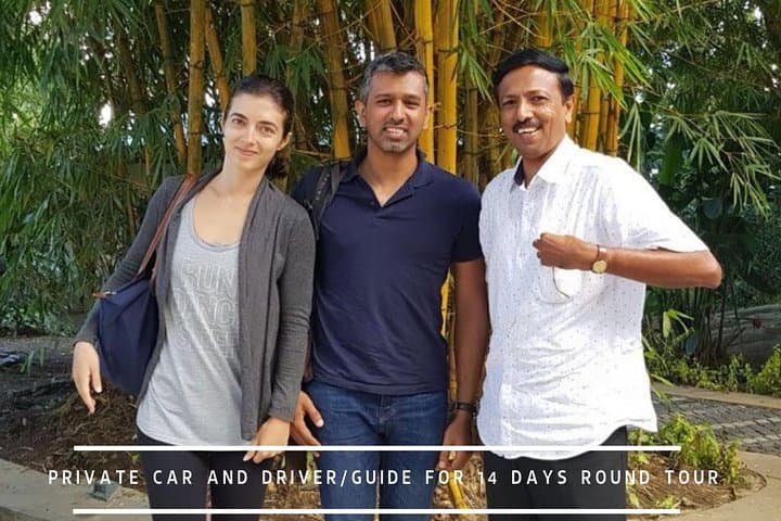 14-Day Private Car Hire & Driver-Guide: Sri Lanka Road Tour