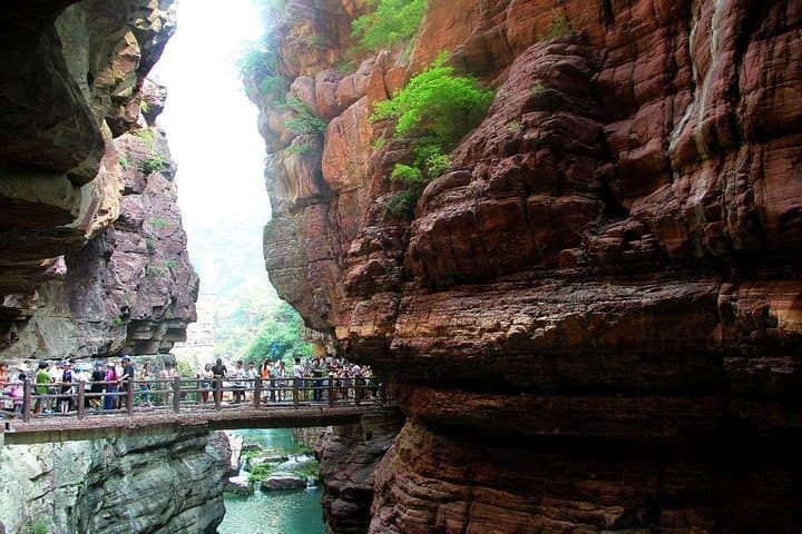 Private Day Trip to Yuntai Mountain from Zhengzhou — Yuntai Shan Geopark & Glass Bridge photo 3
