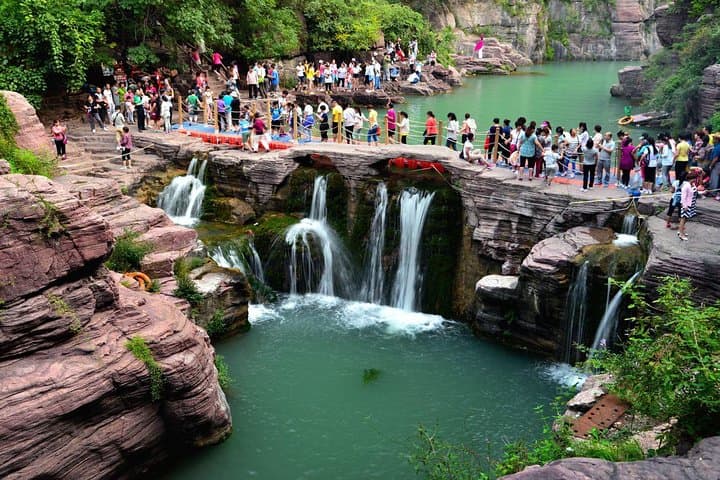 Private Day Trip to Yuntai Mountain from Zhengzhou — Yuntai Shan Geopark & Glass Bridge photo 5