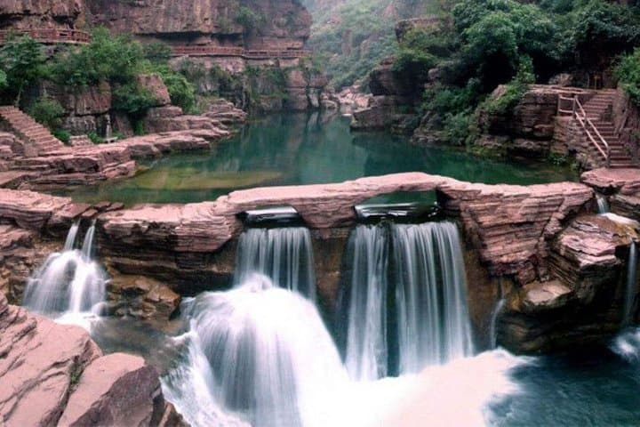 Private Day Trip to Yuntai Mountain from Zhengzhou — Yuntai Shan Geopark & Glass Bridge photo 6