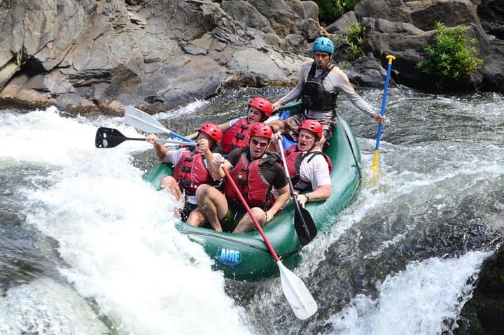 Tenorio River Whitewater Rafting — Class III–IV Rapids and Cascabel Falls
