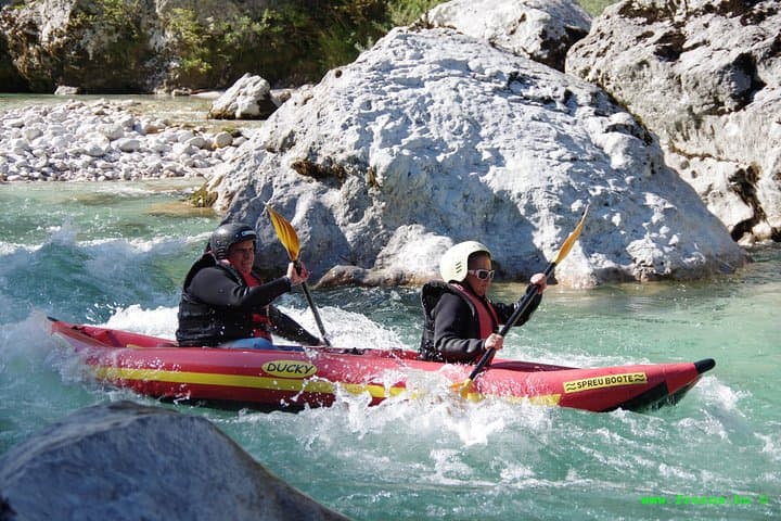Sit-on-Top Kayak Trip on the Soča River — Half-Day Whitewater Adventure from Bovec photo 2