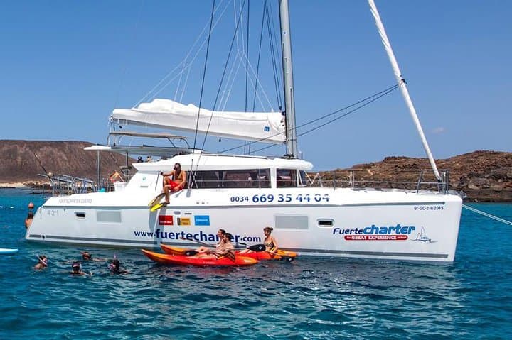 Private Catamaran to Lobos Island — Lagoon 421 Charters from Corralejo photo 2