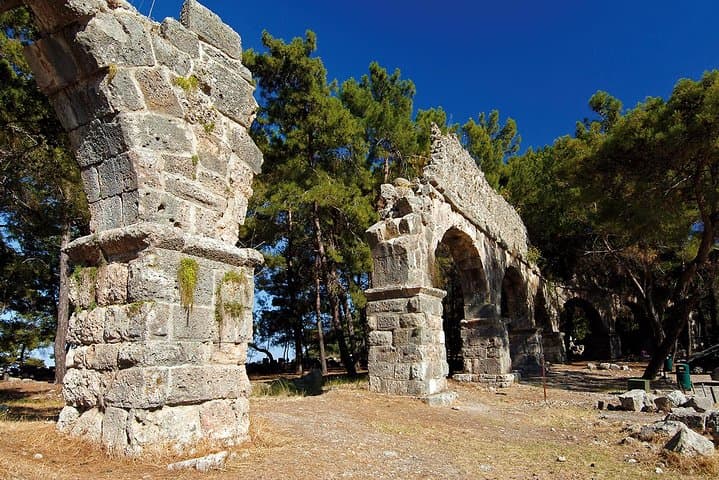 Coastal Ruins and Eternal Flames: Phaselis, Çıralı & Olympos Beach Tour photo 5