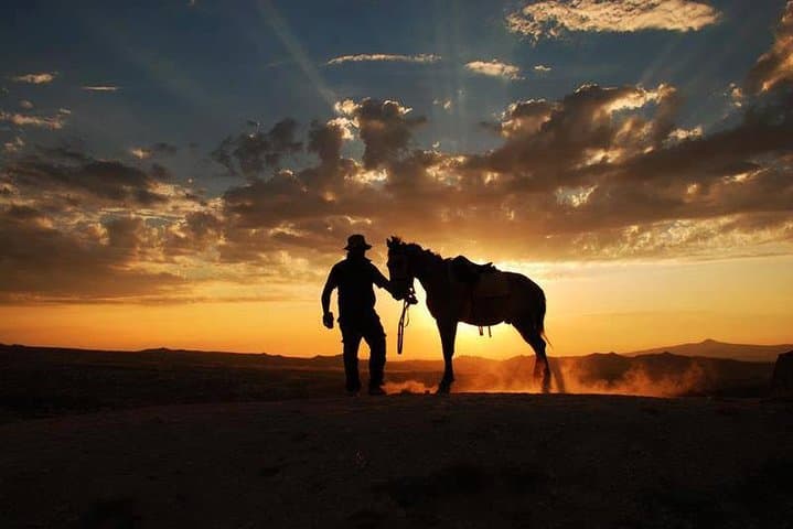Sunset Horseback Riding in Cappadocia — Red & Rose Valley 2‑Hour Tour