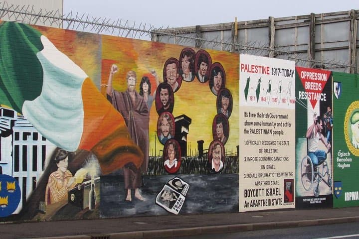 Belfast Murals Taxi Tour: Peace Wall, Falls & Shankill Roads in 90 Minutes photo 1